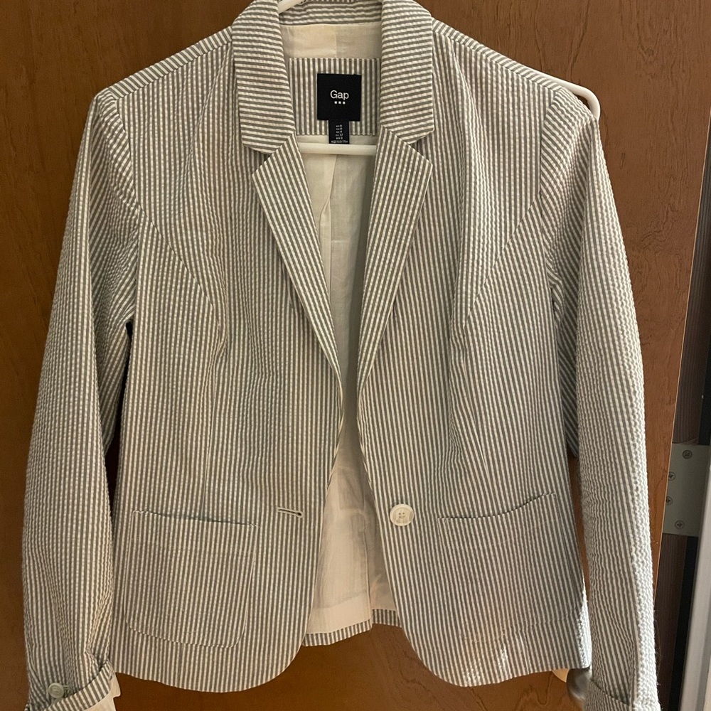 Gap pinstripe blazer